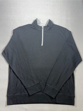 Men’s Collars & Co. Men's XL Gray 1/4 Zip Pullover Sweatshirt